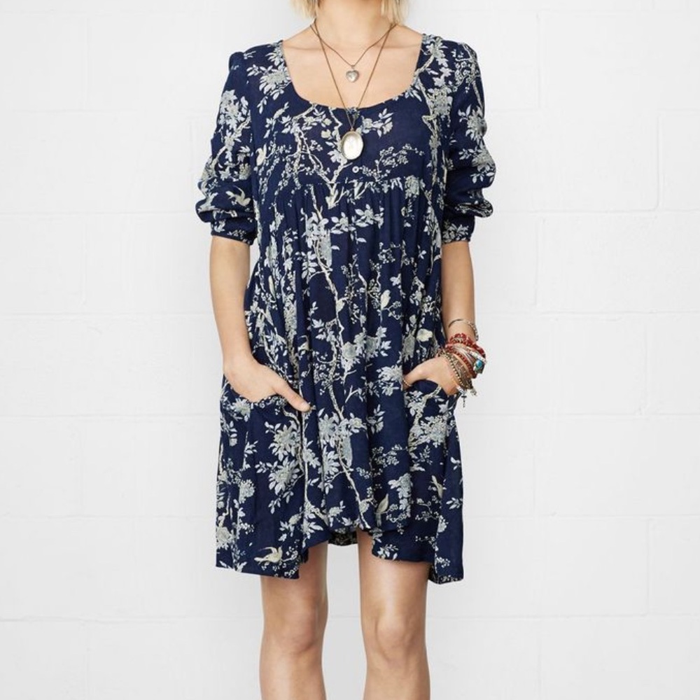 Denim and supply Ralph Lauren‎ size S/P long sleeve vintage 90’ s babydoll dress